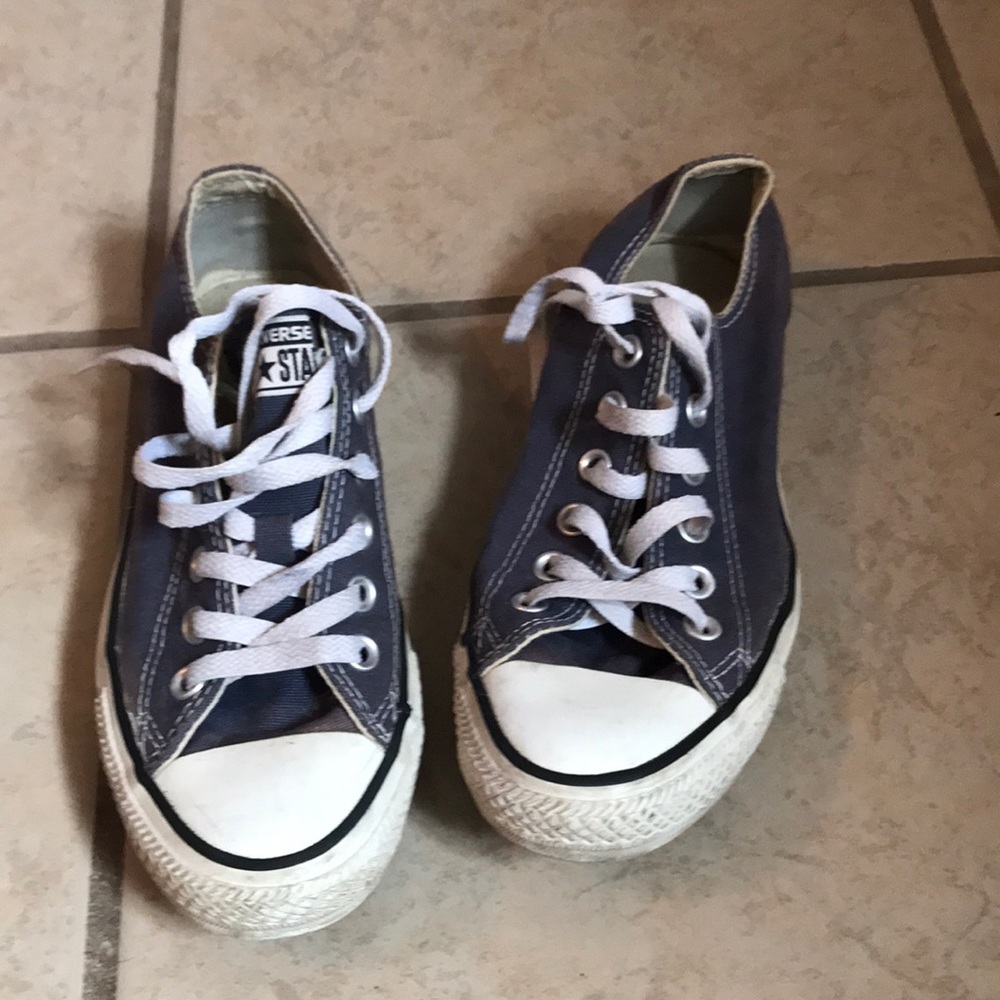 Blue converse